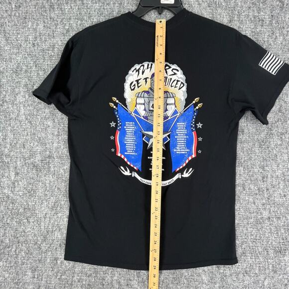 PTF 461 Get Juiced Mens L Military Graphic Tee Patriotic Training Shirt USA - Picture 8 of 10